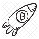 Bitcoin Launch  Icon