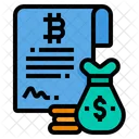Bitcoin Ledger  Icon