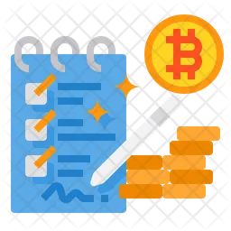 Bitcoin Ledger  Icon