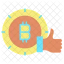 Bitcoin Like  Icon