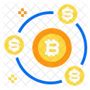 Bitcoin Link  Icon