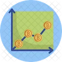 Bitcoin Diagramm Analyse Icon