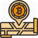 Bitcoin Map  Icon
