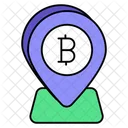 Bitcoin Location Bitcoin Location Icon