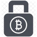 Bitcoin Lock  Icon