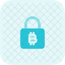 Bitcoin-Sperre  Symbol