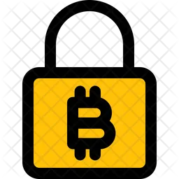 Bitcoin Lock  Icon