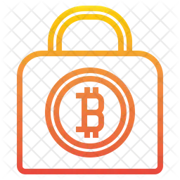 Bitcoin lock  Icon