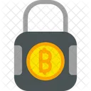 Bloqueio de bitcoin  Ícone