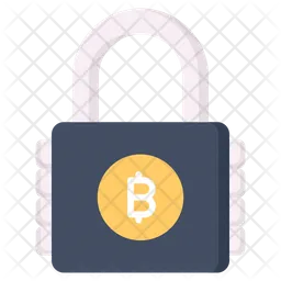 Bitcoin lock  Icon