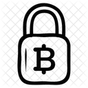 Bitcoin Lock  Icon