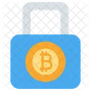 Bitcoin Lock  Icon