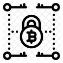 Bitcoin Security Bitcoin Lock Cryptocurrency Security Icon