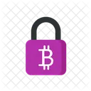 Bitcoin Lock  Icon