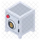 Savings Bitcoin Bitcoin Locker Bitcoin Security Icon