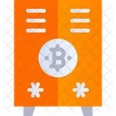 Locker Bitcoin Locker Bitcoin Safe Icon
