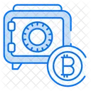Bitcoin Locker Bitcoin Cryptocurrency Icon