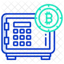 Bitcoin Locker Locker Bitcoin Icon
