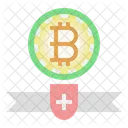 Bitcoin Logo Bitcoin Unternehmen Geschaft Symbol