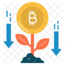 Bitcoin Profit Financial Icon