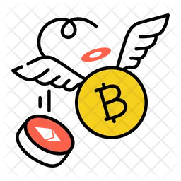 Bitcoin Loss  Icon