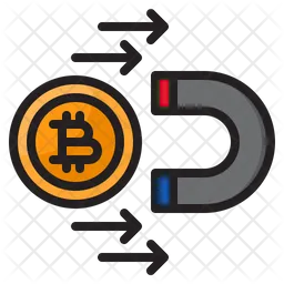 Bitcoin Magnet  Icon