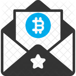 Bitcoin mail  Symbol