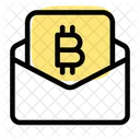 Bitcoin Mail Symbol