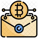 Bitcoin Mail Crypto Mail Email Icon