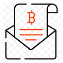 Bitcoin mail  Symbol