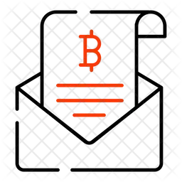 Bitcoin mail  Symbol