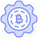 Crypto Atm Duotone Line Icon Icon
