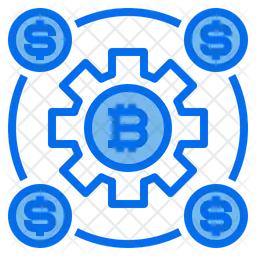 Bitcoin Management  Icon