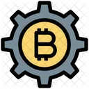 Bitcoin Management Bitcoin Gear Icon
