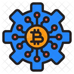 Bitcoin Management  Icon