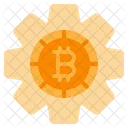 Bitcoin Setting  Icon