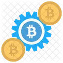 Bitcoin Management  Icon