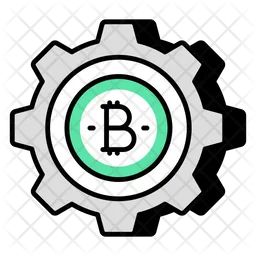 Bitcoin Management  Icon