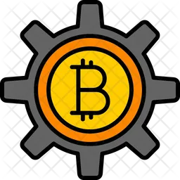 Bitcoin management  Icon