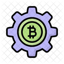 Bitcoin management  Icon