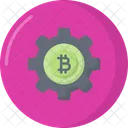 Bitcoin management  Icon