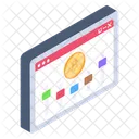 Bitcoin Management  Icon