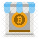 Bitcoin Market  Icon