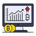 Bitcoin market  Icon