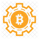 Bitcoin mechanic  Icon
