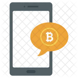 Bitcoin Message  Icon