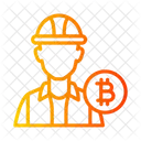 Bitcoin Miner Cryptocurrency Crypto Icon