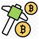 Bitcoin Mining  Icono