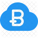 Bitcoin Cloud Mining Icon