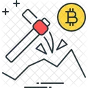 Bitcoin mining Icon